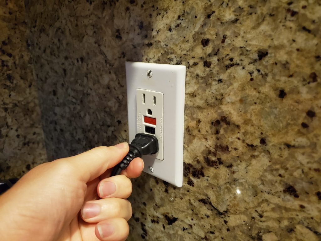 Ground fault outlet testing in Mansfield bathrooms 4 ground fault testing
