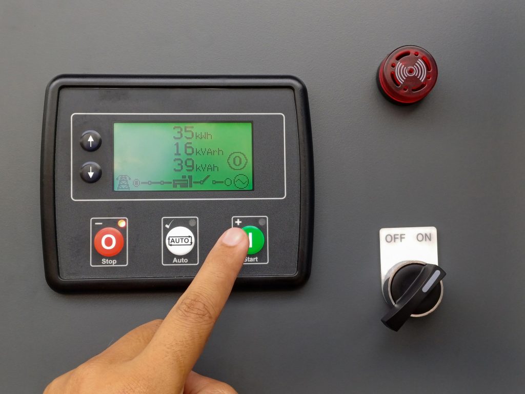 Mansfield generator interlock installation for outage backup 4 generator interlock